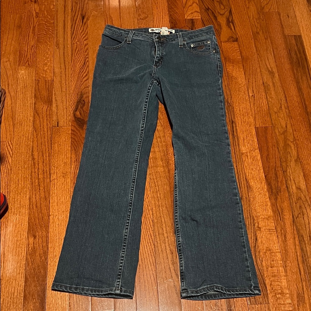 Harley-Davidson Dark Blue Straight Leg Jeans